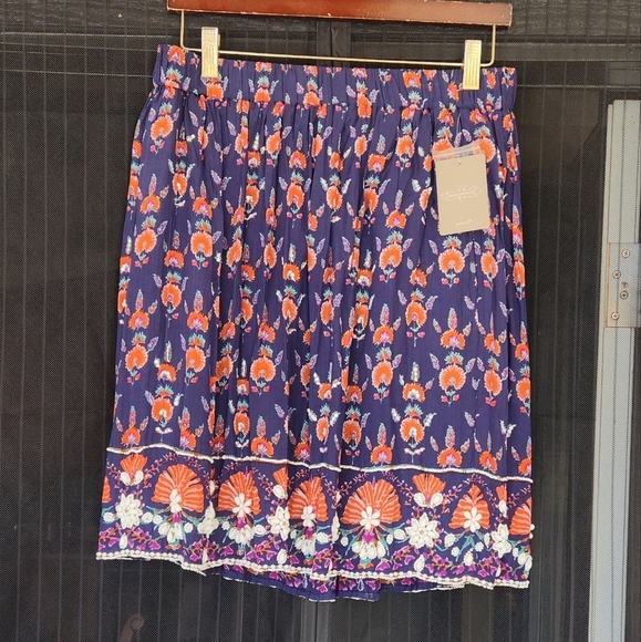 Anthropologie Adela Beaded Skirt Maeve - Picture 2 of 6